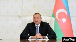 Президент Азербайджана Ильхам Алиев (архив)