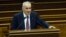 Armenia - Galust Sahakian addresses fellow parliament deputies, Yerevan, 23May2013.
