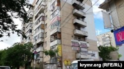 Спальный район в Симферополе, архивное фото
