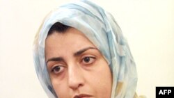 نرگس محمدی، رئیس هیات اجرایی شورای ملی صلح