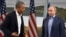 Барак Обама и Владимир Путин на саммитте "Большой восьмерки"