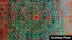 یکی از تصاویر به نمایش درآمده بر روی صفحه «رقابت‌ سالانه هنرهای معاصر در ایران» بر روی شبکه فیس‌بوک