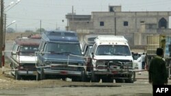 تصویری از نقطه مرزی البوکمال