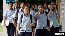 دانش‌آموزان سنگاپوری در رتبۀ اول موفقیت تحصیلی قرار گرفته‌اند