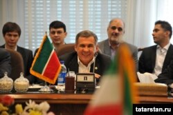 Татарстан президенты Рөстәм Миңнеханов Иранда