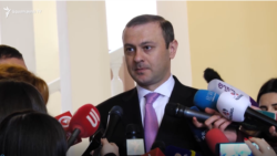 Armenia -- Armen Grigorian, secretary of the Security Council, speaks to journalists, January 9, 2020.