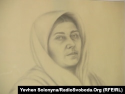 Катерина Білокур «Автопортрет» (1950)