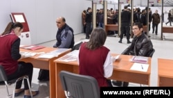 Миграционный центр в Сахарово. Московская область. Архивное фото.