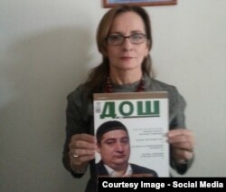 Бакъонашларъярхо, журналист Серганова ТIаус