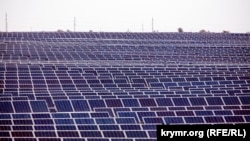 Сонячна електростанція в селі Охотникове Сакського району, 2011 рік