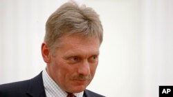 Kremlin spokesman Dmitry Peskov (file photo)