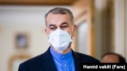 Ирандын тышкы иштер министри Хосейн Амир Абдоллахян. 9-сентябрь, 2021-жыл.