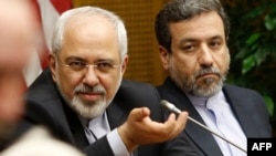 عباس عراقچی (در تصویر همراه محمد جواد ظریف): حوزه مسایل ما گسترده است که هر کدام ابعاد مختلف با جنبه‌های سیاسی و حقوقی و فنی دارد و در هر موضوع، دیدگاه‌ها مختلف و اختلاف‌نظرها زیاد است.