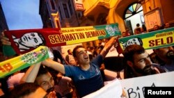 شادی هواداران حزب دموکراتيک خلق‌ها (HDP)