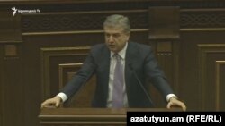 Премьер-министр Карен Карапетян, Ереван, 17 января 2018 г. 