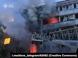 Наступствы расейскай атакі на Кіеў 7 траўня 2025 году