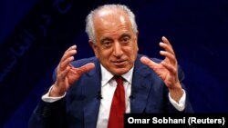The U.S. envoy for peace in Afghanistan, Zalmay Khalilzad 