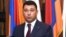 Armenia - Republican Party spokesman Eduard Sharmazanov at a news conference in Yerevan, 20Aug2015.