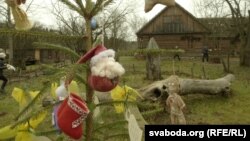 Навагоднія цацкі зробленыя на майстар-клясах «Сьнежаньскага фэсту»