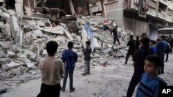 Израил армиясынын соккусунан талкаланган үй. 26-апрель, 2025-жыл.