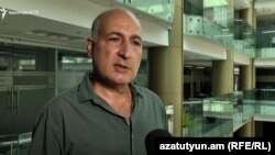 Armenia -- Lebanese Armenian Elias Kalajian speaks to RFE/RL, September 4, 2020.