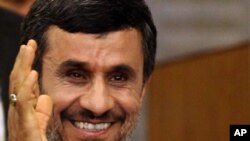 محمود احمدی نژاد در نیویورک، سپتامبر ۲۰۱۱ 