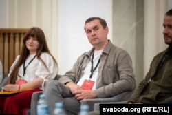 Андрэй Стрыжак на IV Канфэрэнцыі беларусаў сьвету, Варшава, 2025