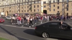 Женский марш в Минске: "Мы здесь власть"