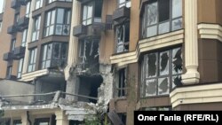 Ուկրաինա - Ռուսական զինուժի հարվածների հետևանքները Կիևում, 7-ը մայիսի, 2025թ. 