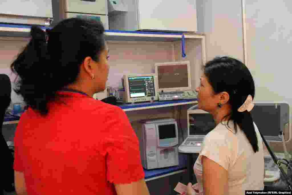 Иш-чара Саламаттыкты сактоо министрлиги өткөрүп жаткан &ldquo;Кыргызстандагы саламаттык жумалыгы&rdquo; аттуу форумдун бир бөлүгү.