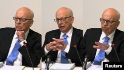 روپرت مرداک، سرمایه‌دار آمریکایی-استرالیایی و سهام‌دار اصلی شرکت نیوز کورپوریشن.