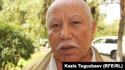 Полковник в отставке Менмуханбет Шушбаев. Алматы, 29 июля 2014 года.   