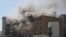 Israel - Smokes raises from a building of the Soroka hospital complex after it was hit by a missile fired from Iran in Be'er Sheva, Israel, Thursday, June 19, 2025.
