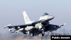 یکی از جنگنده های آمریکایی مستقر در ترکیه