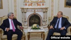 Հայաստանի և Ռուսաստանի նախագահների հանդիպումը Մոսկվայում, 7-ը սեպտեմբերի, 2015թ.