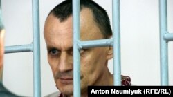 Микола Карпюк під час засідання суду у Грозному. 18 травня 2016 року