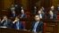 Armenia - Prime Minister Tigran Sarkisian and members of his cabinet attend a parliament session, Yerevan, 5Feb2014.