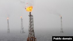 میدان مشترک نفتی سلمان در خلیج فارس.