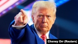 Прэзыдэнт ЗША Дональд Трамп 