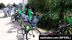 После велопробега, Туркменистан  