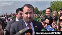 Посол США в Армении Ричард Миллз, Ереван, 9 мая 2018 г.