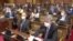 Serbian Parliament Resumes Sitting Amid Pandemic With Gloves, Masks, Shields