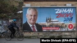 Прага – заклик знову обрати Мілоша Земана на посаду президента