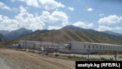 На месте стрительсва ВНК ГЭС.