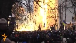 Президент идарәсе янында чуалышлар