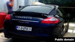 یک خودروی پورشه در ایران، عکس تزیینی است