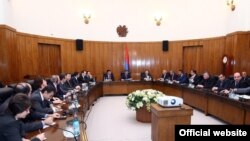 Заседание правительства Армении (архив)
