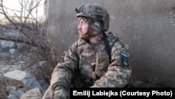 Білоруський доброволець Емілій Лабейка
