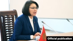 Алтынай Омурбекова.