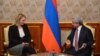 Заместителя помощника госсекретаря США по делам Европы и Евразии Бриджит Бринк принимает президент Армении Серж Саргсян, Ереван, 16 ноября 2016 г.